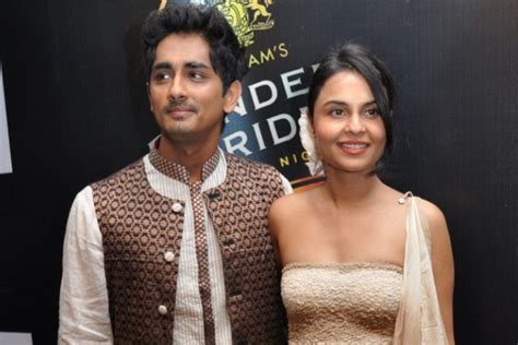 siddharth actor wife